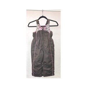 SNOW BIB OVERALLS,  3T,  ZEROXPOSUR,  animal print